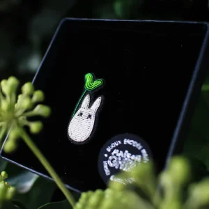 Clearance Broche Cannetille Totoro blanc - Mon voisin Totoro Pins