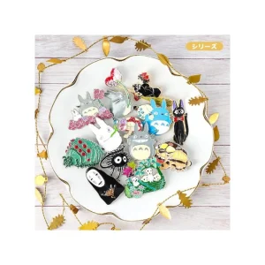 Best Broche Totoro Fleur - Mon Voisin Totoro Pins