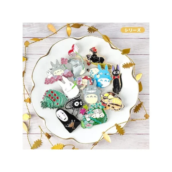 Best Broche Totoro Fleur - Mon Voisin Totoro Pins