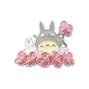 Outlet Broche Totoro Gris et Blanc - Mon Voisin Totoro Pins