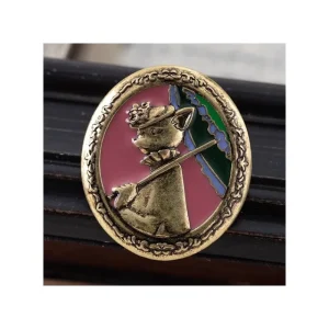 Shop Broche vintage Louise - Le Royaume des chats Pins