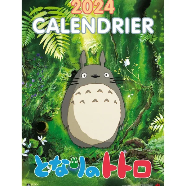 Online Calendrier Totoro 2024 - FR Agendas Et Calendriers