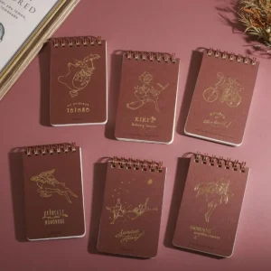 Cheap Carnet à spirales gauffré 11,5×7,2cm Sophie & Hauru - Le Château Ambu Carnets Et Cahiers