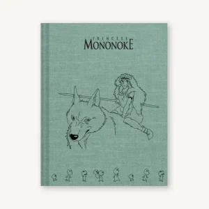 Store Carnet de croquis toilé San - Princesse Mononoké Carnets Et Cahiers