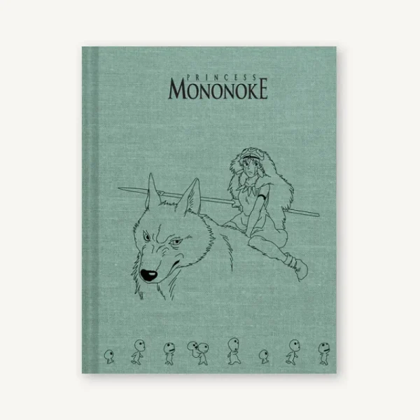 Store Carnet de croquis toilé San - Princesse Mononoké Carnets Et Cahiers