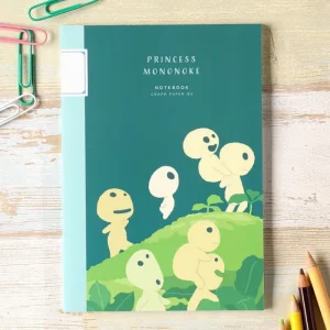 Cheap Carnet de notes B6 Kodama - Princesse Mononoké Carnets Et Cahiers