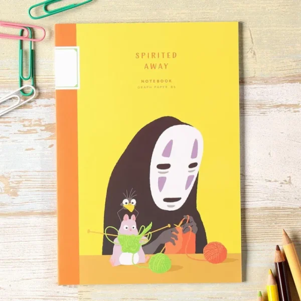 Best Sale Carnet de notes B6 Leçon de tricot - Le Voyage de Chihiro Carnets Et Cahiers