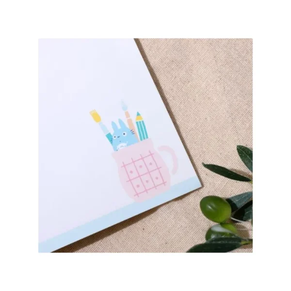 Fashion Carnet de Notes B5 Totoro dessine - Mon Voisin Totoro Carnets Et Cahiers