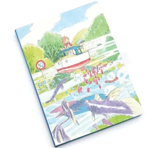 Store Carnet de notes Ponyo & Sosuke - Ponyo sur la falaise Carnets Et Cahiers