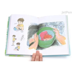 Store Carnet de notes Ponyo & Sosuke - Ponyo sur la falaise Carnets Et Cahiers