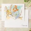 Outlet Carte de vœux aquarelle 24 x 15,8 cm Ashitaka and Yakuru - Princesse Cartes Postales Et Papier À Lettres