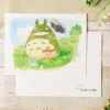 Outlet Carte de vœux aquarelle 24 x 15,8 cm Mei & Totoro - Mon Voisin Totoro Cartes Postales Et Papier À Lettres