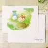 Store Carte de vœux aquarelle 24 x 15,8 cm Été - Mon Voisin Totoro Cartes Postales Et Papier À Lettres