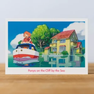 Store Carte Postale - Ponyo sur la falaise Cartes Postales Et Papier À Lettres