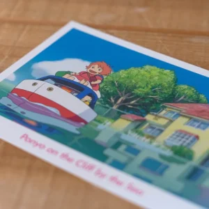 Store Carte Postale - Ponyo sur la falaise Cartes Postales Et Papier À Lettres