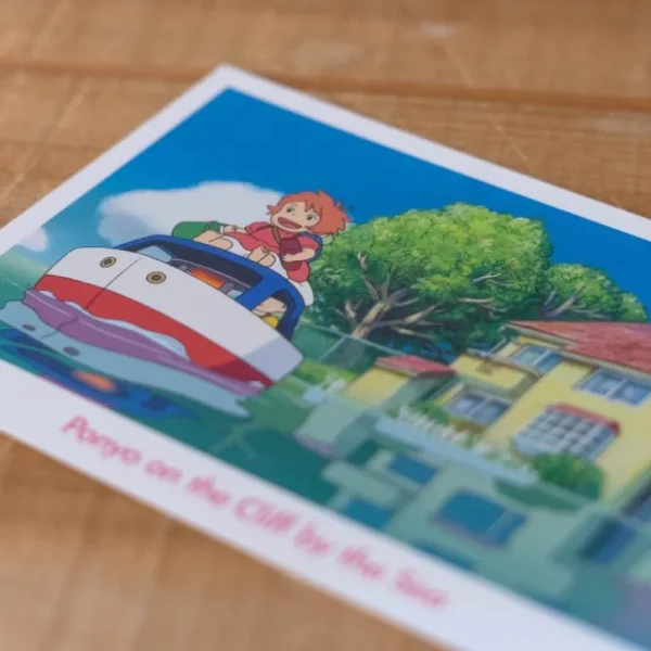 Store Carte Postale - Ponyo sur la falaise Cartes Postales Et Papier À Lettres