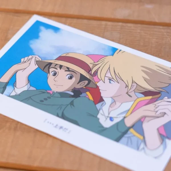 Discount Carte postale Howl & Sophie - Le Château ambulant Cartes Postales Et Papier À Lettres