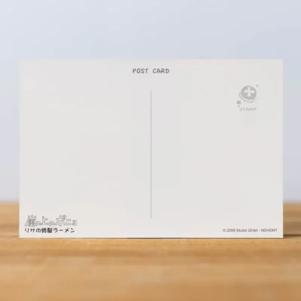 Discount Carte Postale Ponyo & Sosuke ramen - Ponyo sur la falaise Cartes Postales Et Papier À Lettres