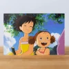 Shop Carte Postale Satsuki & Mei Goûter - Mon Voisin Totoro Cartes Postales Et Papier À Lettres