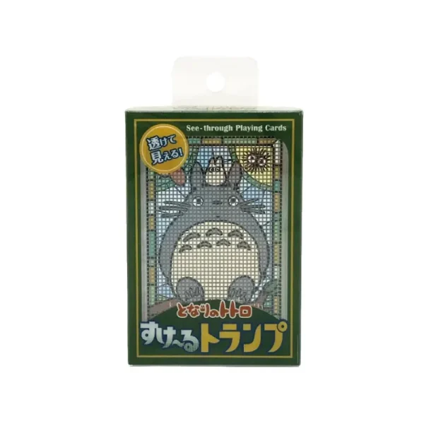 Sale Cartes à Jouer Transparentes Totoro - Mon Voisin Totoro Jeux De Cartes