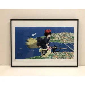 Best CELLULOID D'ART KIKI LIVRE UN CADEAU- STUDIO GHIBLI Celluloïd D'Art - Studio Ghibli