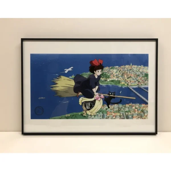 Best CELLULOID D'ART KIKI LIVRE UN CADEAU- STUDIO GHIBLI Celluloïd D'Art - Studio Ghibli