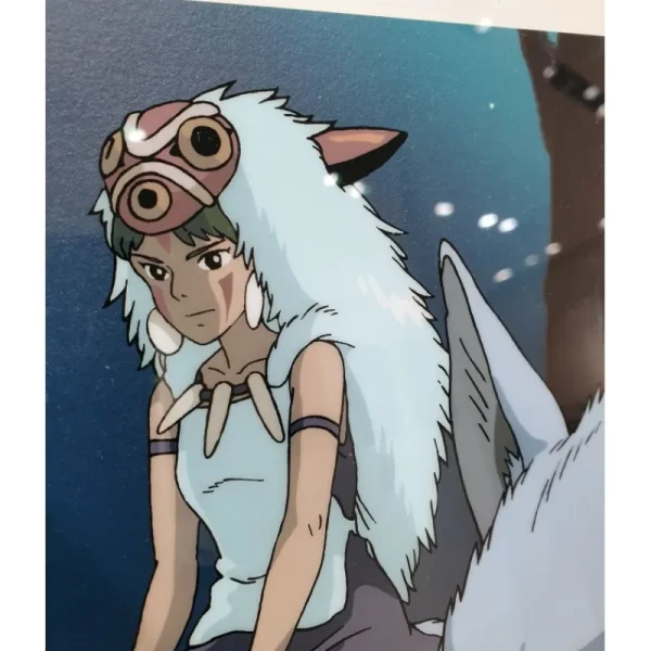 Shop CELLULOID D'ART SAN ET SES FRÈRES LOUPS - STUDIO GHIBLI Celluloïd D'Art - Studio Ghibli