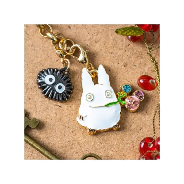 Online Chaînette Charms Totoro Blanc & Fruits - Mon Voisin Totoro Straps