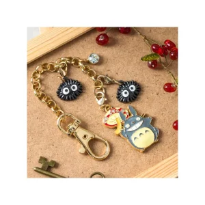 Best Chaînette Charms Totoro Gris & Champignon - Mon Voisin Totoro Straps