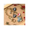 Outlet Chaînette Charms Totoro Gris & Fleur - Mon Voisin Totoro Straps
