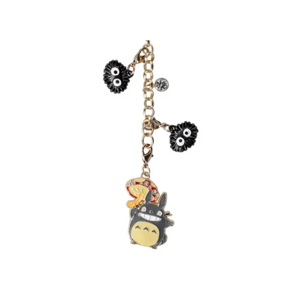 Best Chaînette Charms Totoro Gris & Champignon - Mon Voisin Totoro Straps