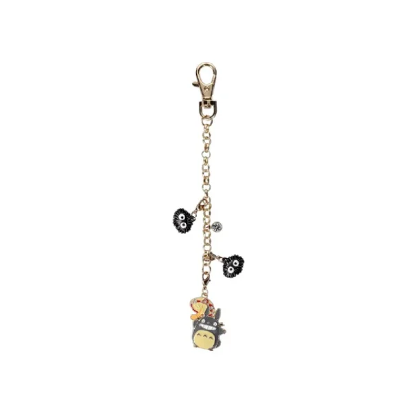 Best Chaînette Charms Totoro Gris & Champignon - Mon Voisin Totoro Straps