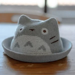 Store Chapeau Tricoté Enfant Totoro Gris - Mon Voisin Totoro Accessoires