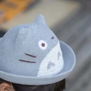 Store Chapeau Tricoté Enfant Totoro Gris - Mon Voisin Totoro Accessoires