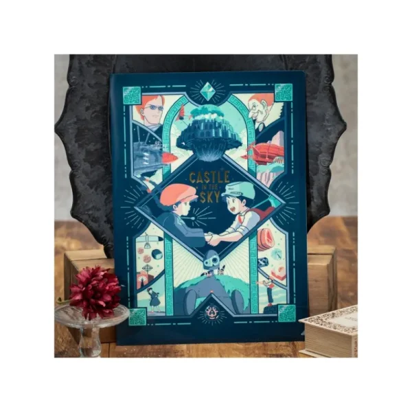 Cheap Chemise Art Déco A4 - Le Château dans le ciel Classement