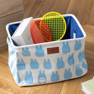 Cheap Coffre de rangement Silhouette Totoro Bleu - Mon Voisin Totoro Mobilier