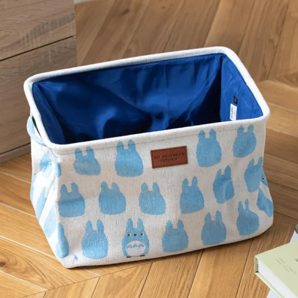 Cheap Coffre de rangement Silhouette Totoro Bleu - Mon Voisin Totoro Mobilier