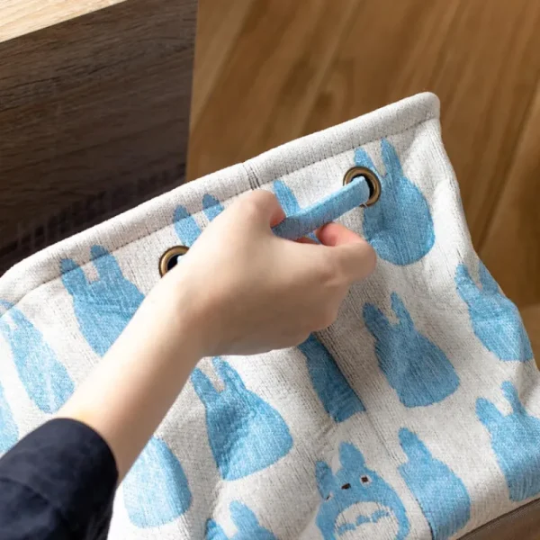 Cheap Coffre de rangement Silhouette Totoro Bleu - Mon Voisin Totoro Mobilier