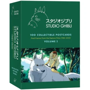 Clearance Coffret 100 cartes postales de collection série 2 - Studio Ghibli Cartes Postales Et Papier À Lettres