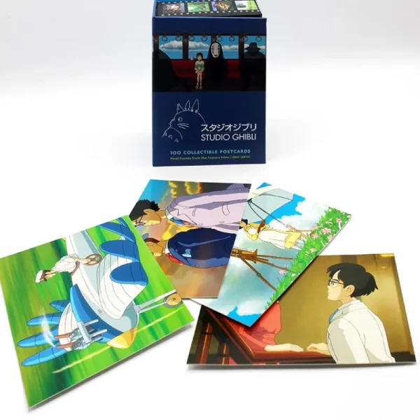 Discount Coffret 100 cartes postales de collection serie 1 - Studio Ghibli Cartes Postales Et Papier À Lettres