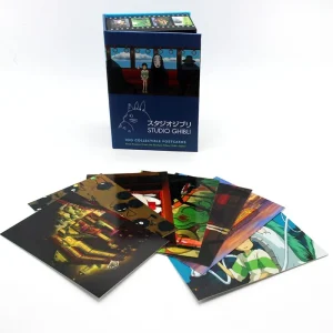 Discount Coffret 100 cartes postales de collection serie 1 - Studio Ghibli Cartes Postales Et Papier À Lettres