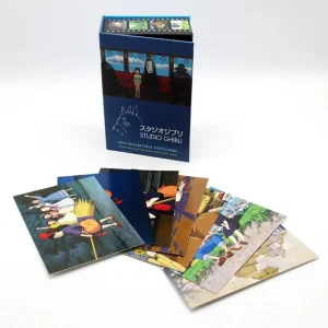 Discount Coffret 100 cartes postales de collection serie 1 - Studio Ghibli Cartes Postales Et Papier À Lettres