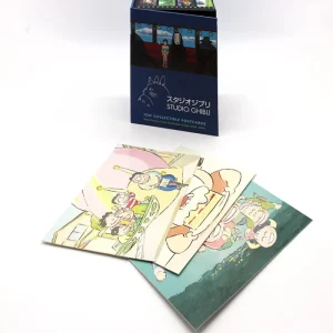 Discount Coffret 100 cartes postales de collection serie 1 - Studio Ghibli Cartes Postales Et Papier À Lettres
