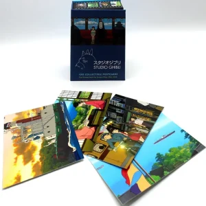 Discount Coffret 100 cartes postales de collection serie 1 - Studio Ghibli Cartes Postales Et Papier À Lettres