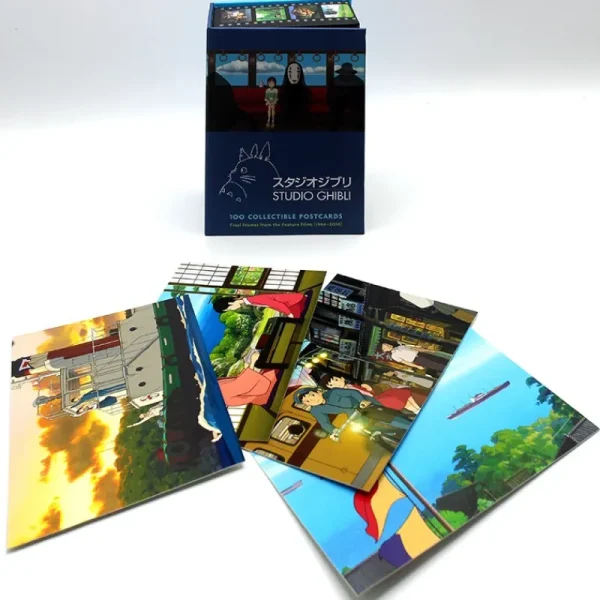 Discount Coffret 100 cartes postales de collection serie 1 - Studio Ghibli Cartes Postales Et Papier À Lettres