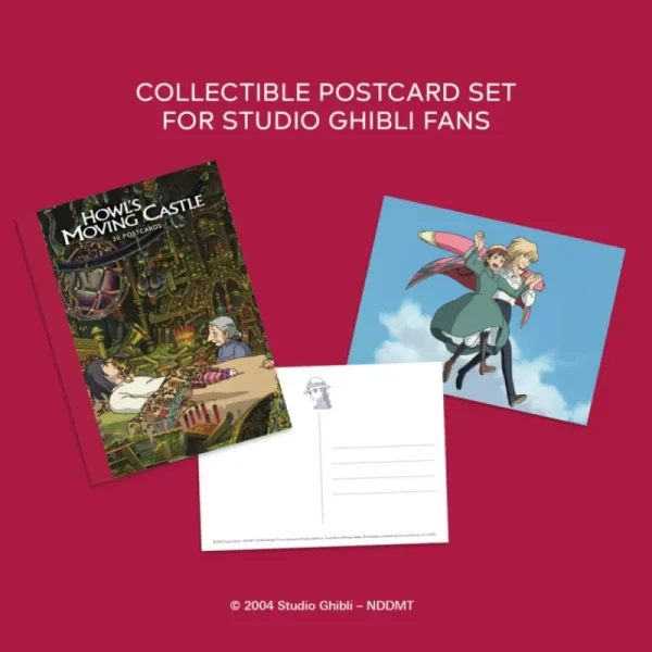 Shop Collection 30 cartes postales - Le Château ambulant Cartes Postales Et Papier À Lettres