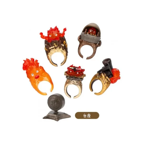 Cheap Collection Calcifer 1 Bague Mystère  - Le Château ambulant Figurines
