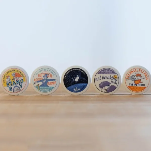 Cheap Collection de Badge Le Château Ambulant 10 Pcs – Le Château ambulant Badges
