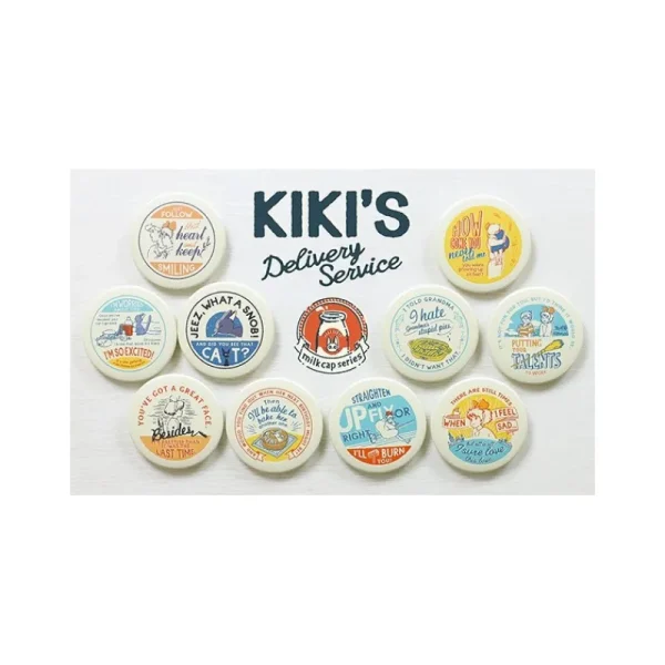New Collection de badges vintage 10 PCS - Kiki la petite sorcière Badges