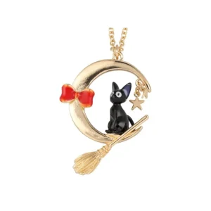 Cheap Collier Jiji Et La Lune - Kiki la petite sorcière Bijoux
